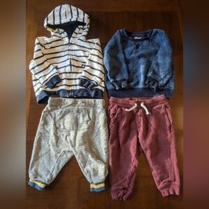 Bundle Of 12-18M Gymboree Kids' Sweatshirts & Joggers